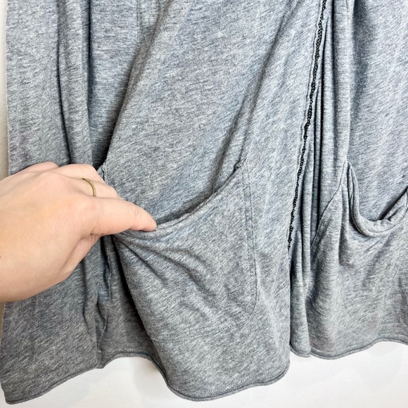 Burberry Ruched Cotton/Wool Jersey Zip Cardigan - Picture 7 of 13